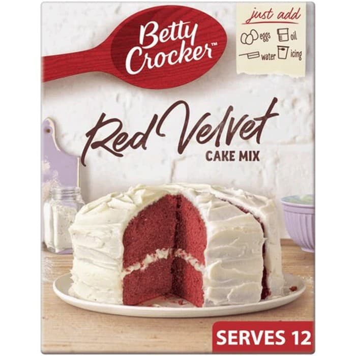 Betty Crocker Red Velvet Cake Mix 425g från Betty Crocker – köp hos Delitea