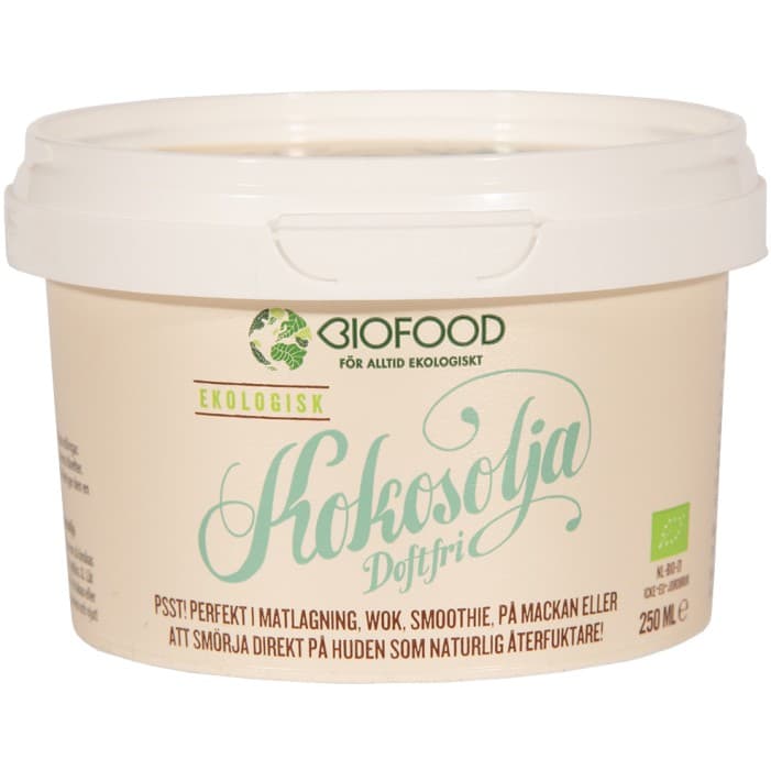 Biofood Kokosolja Doftfri 250ml
