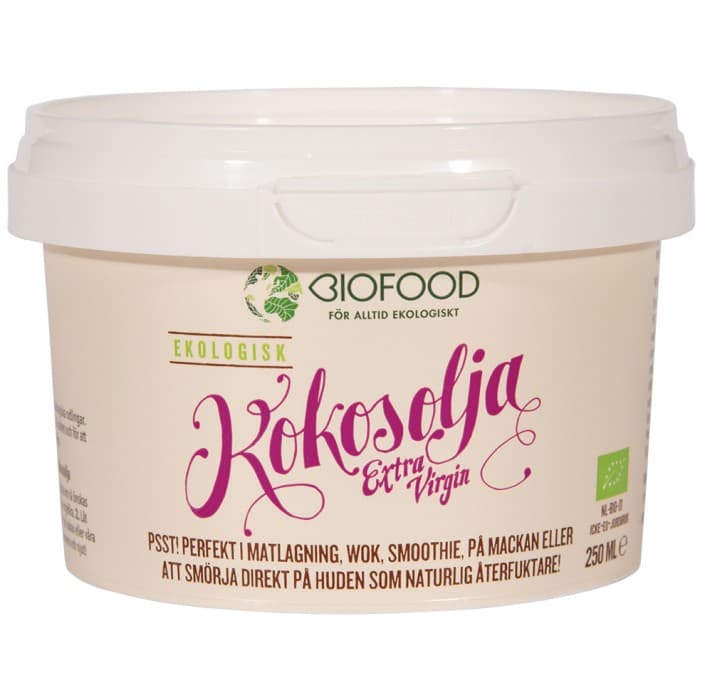 Biofood Kokosolja Extra Virgin 250ml
