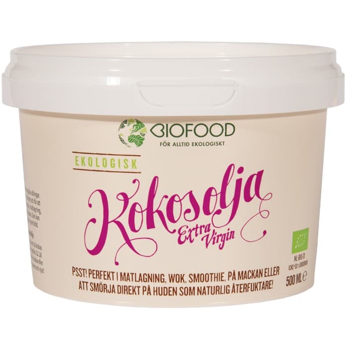 Biofood Kokosolja Extra Virgin 500ml