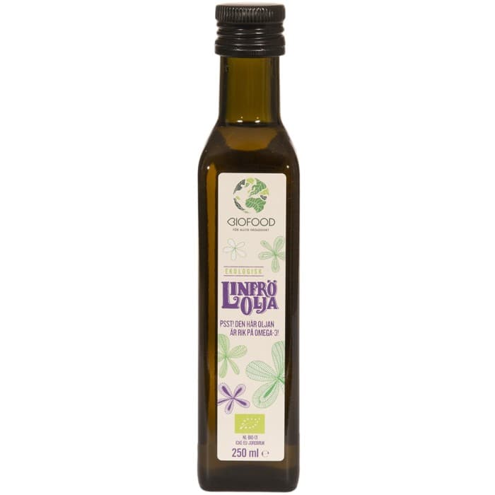 Biofood Linfröolja Kallpressad 250ml