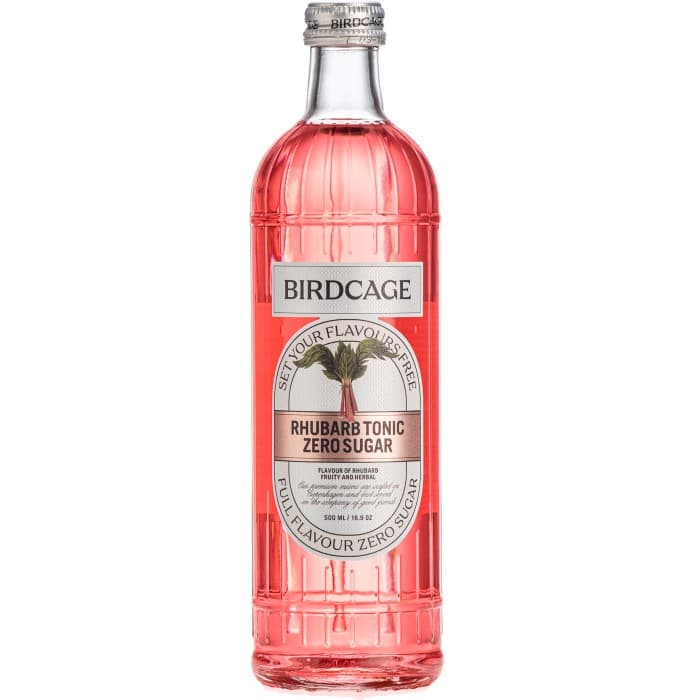 Birdcage Rhubarb Tonic Zero Sugar 50cl – från BIRDCAGE – 27 kr – hos Delitea