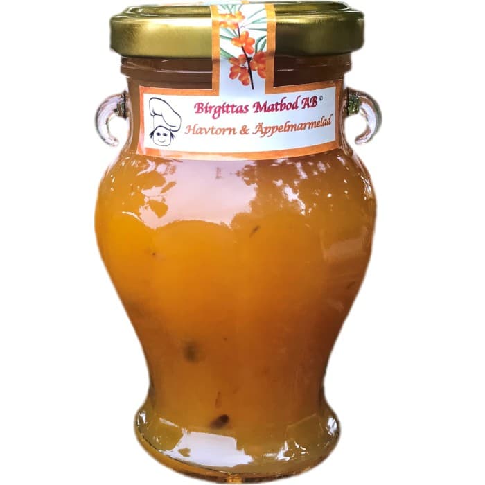 Birgittas Matbod Marmelad Havtorn & Äpple 120g