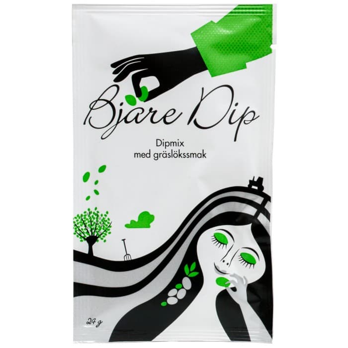 Bjäre Chips Dip Gräslök 24g