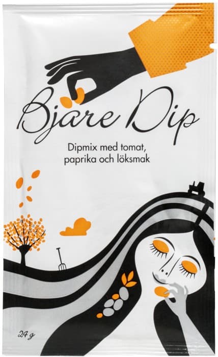 Bjäre Chips Dip Tomat, Paprika & Lök 24g
