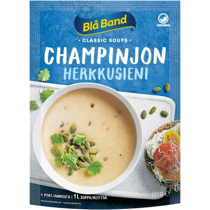 Blå Band Champinjonsoppa Pulver 107g