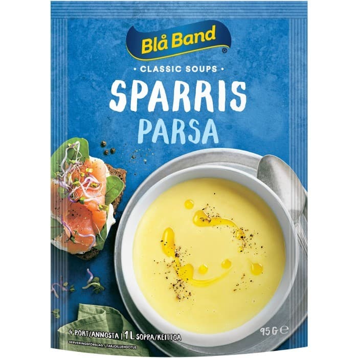Blå Band Sparrissoppa 4-portioner
