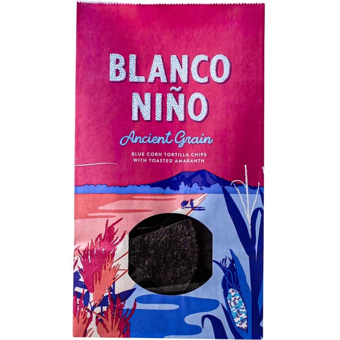 Blanco Niño Tortilla Chips Blue Corn 170g