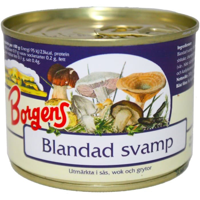 Borgens Blandad Svamp 200g