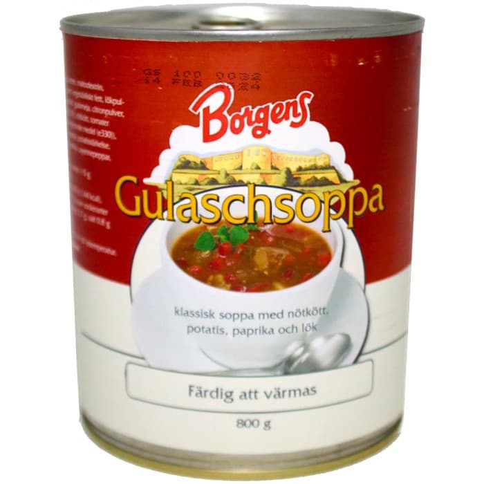 Borgens Gulaschsoppa 800g från Borgens – köp hos Delitea