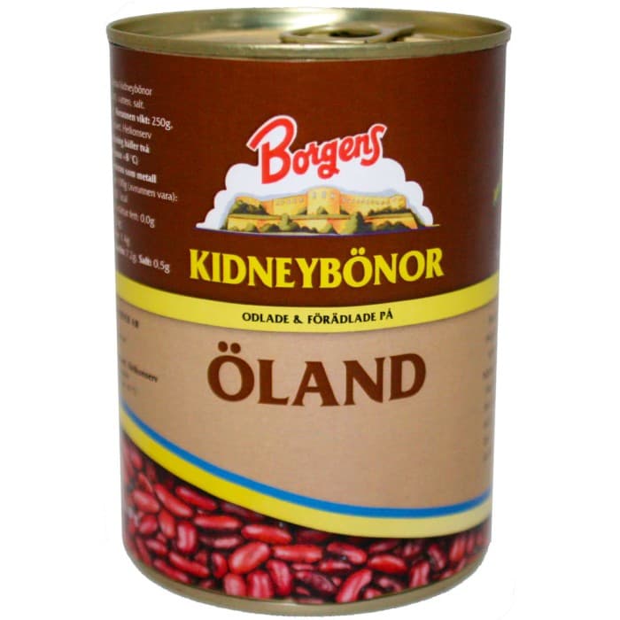 Borgens Kidneybönor 410g