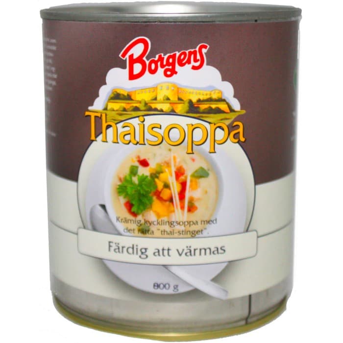 Borgens Thaisoppa 800g – från Borgens – 59 kr – hos Delitea