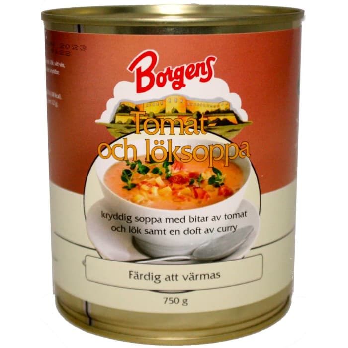 Borgens Tomat & Löksoppa 800g – från Borgens – 59 kr – hos Delitea