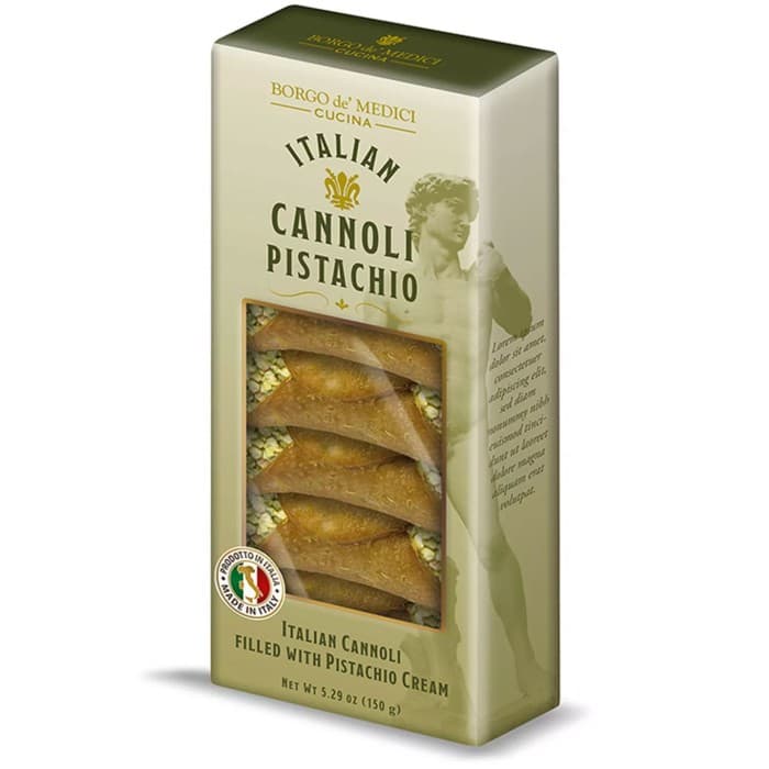 Borgo de Medici Cannoli Pistage 150g från Borgo de Medici – köp hos Delitea