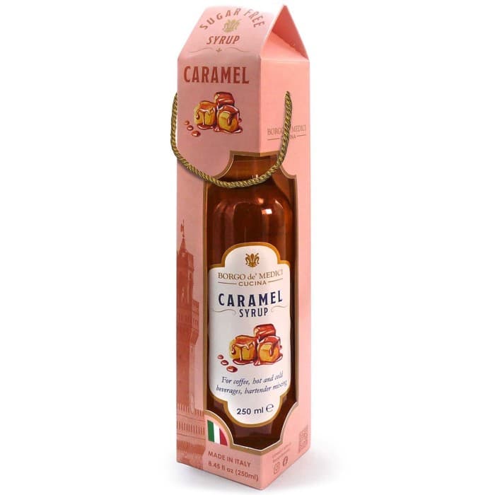 Borgo de Medici Caramel Syrup utan Socker 250ml