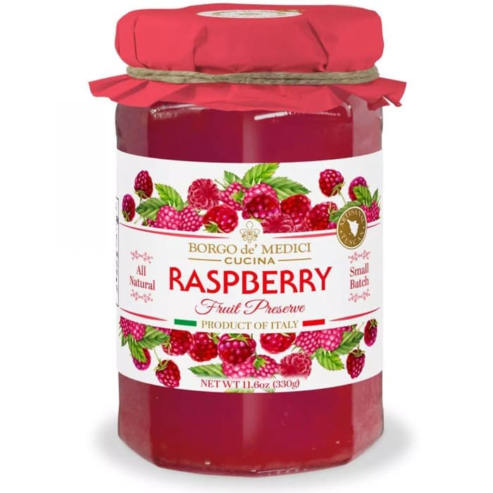 Borgo de Medici Hallonmarmelad 330g – från Borgo de Medici – 109 kr – hos Delitea