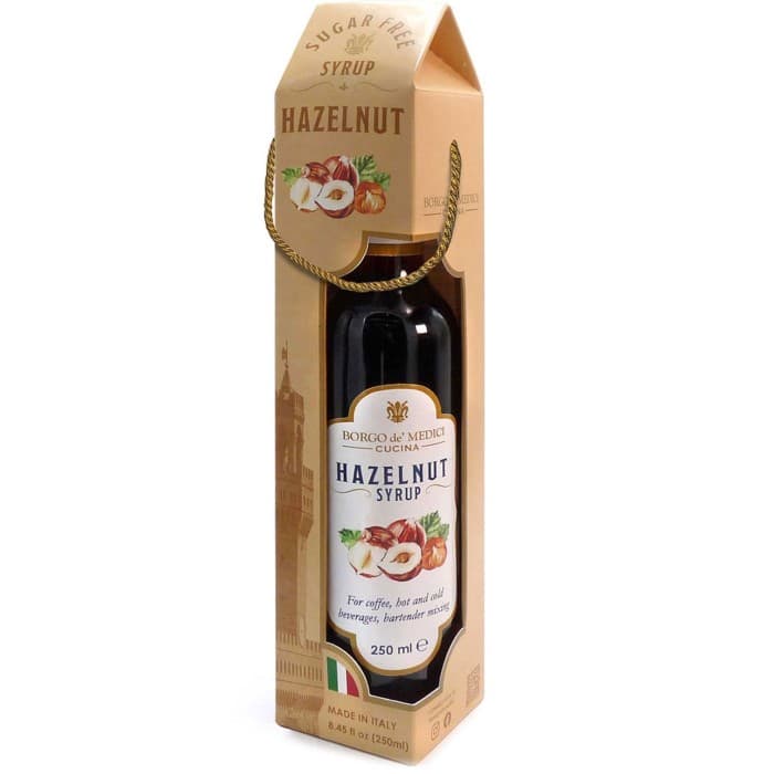 Borgo de Medici Hazelnut Syrup utan Socker 250ml