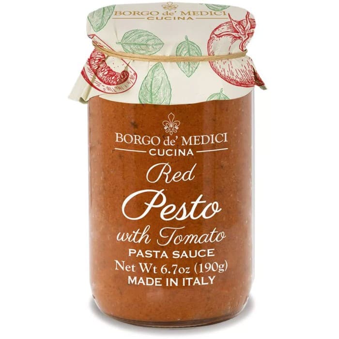 Borgo de Medici Röd Pesto Tomat 190g – från Borgo de Medici – 75 kr – hos Delitea