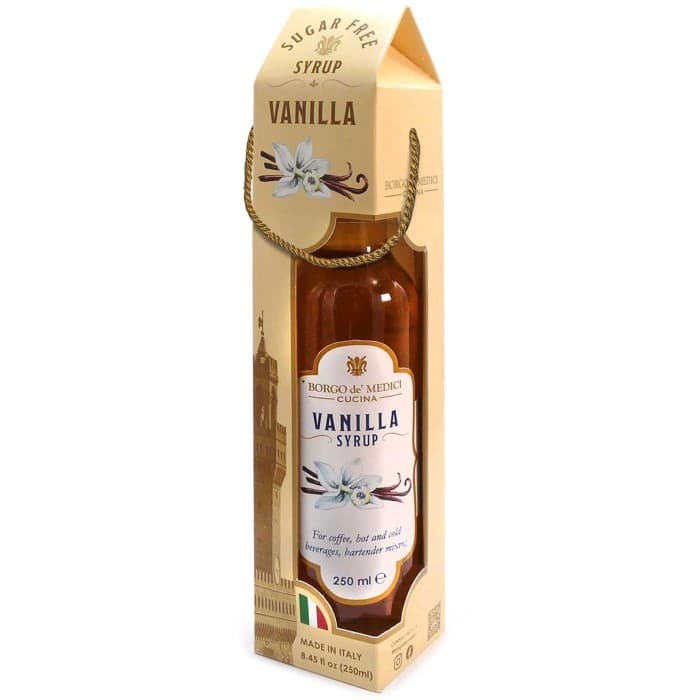 Borgo de Medici Vanilla Syrup utan Socker 250ml