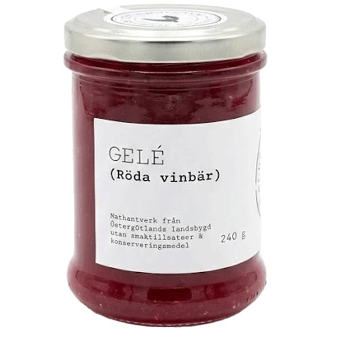Börslycke Gård Rödvinbärsgelé 240g – från Börslycke Gård – 94 kr – hos Delitea
