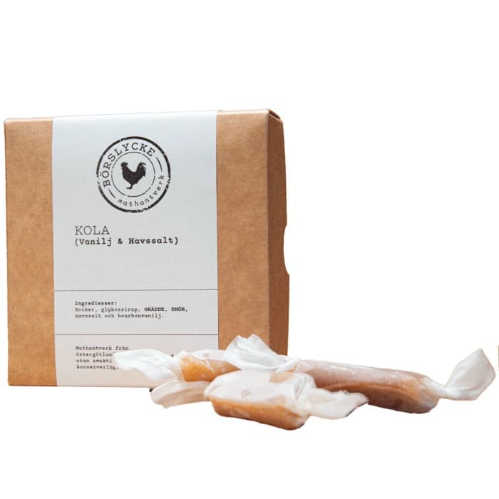 Börslycke Gård Vanilj & Havssalt Kola 10-pack från Börslycke Gård – köp hos Delitea