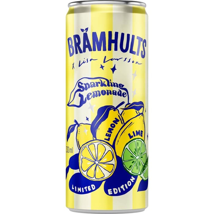 Brämhults Sparkling Lemonade Citron & Lime 330ml – från Brämhults – 20 kr – hos Delitea