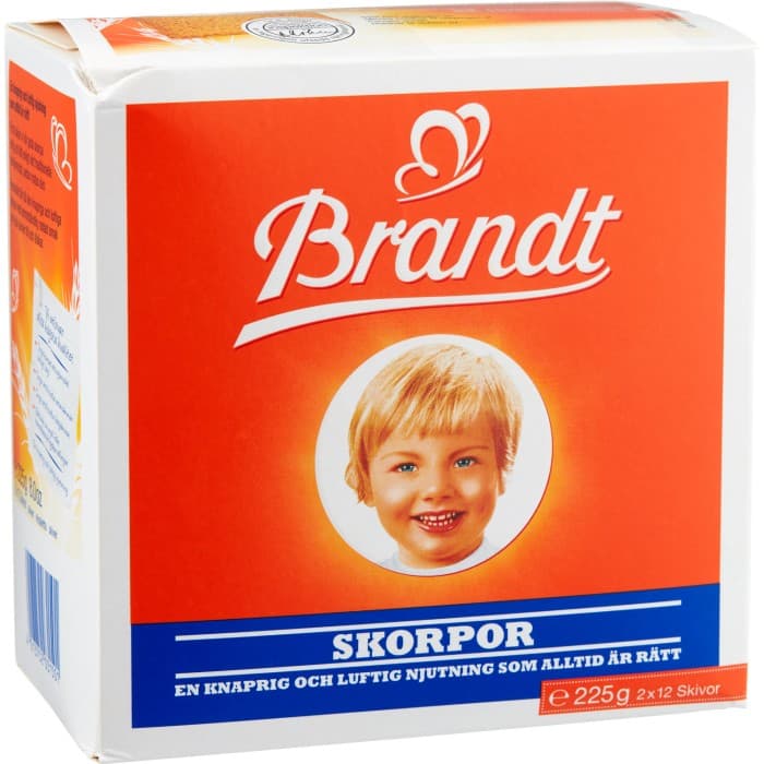 Brandt Skorpor 225g