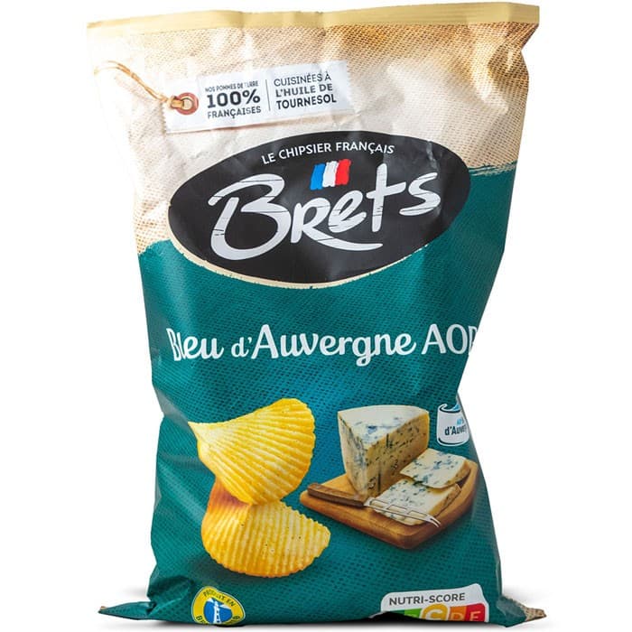Bret"s Chips Bleu d"Auvergne 125g