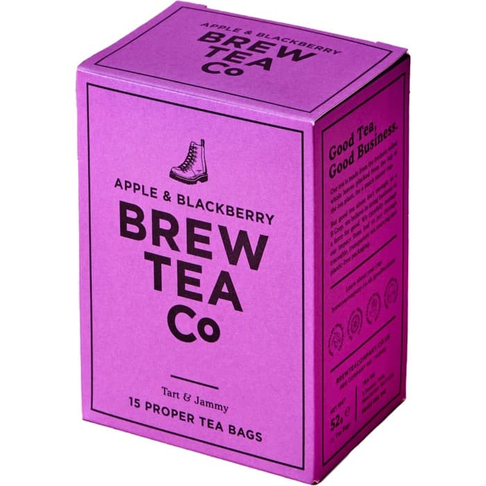 Brew Tea Co Apple & Blackberry Tea 15 Påsar – från Brew Tea Co – 85 kr – hos Delitea