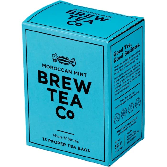 Brew Tea Co Moroccan Mint Tea 15-pack – från Brew Tea Co – 79 kr – hos Delitea