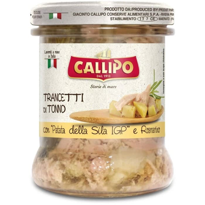 Callipo Tonfisk i Bitar med Potatis & Rosmarin 170g