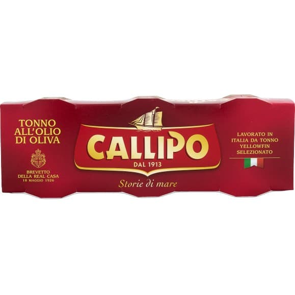 Callipo Tonfisk i Olja 3x80g