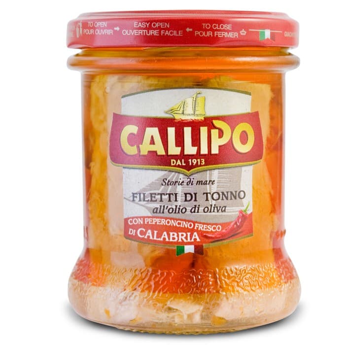 Callipo Tonfiskfiléer i Olja med Chili 170g