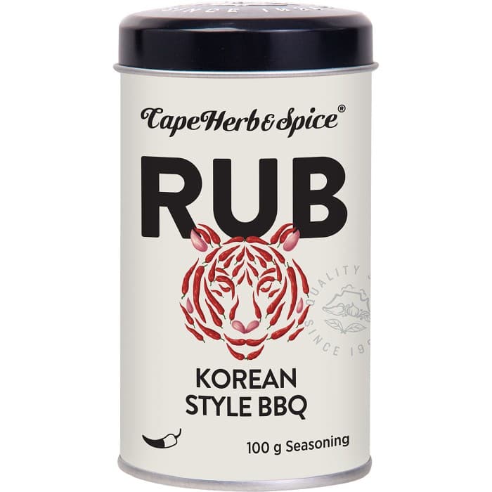 Cape Herb & Spice Korean Style BBQ Rub 100g – från Cape Herb & Spice – 65 kr – hos Delitea