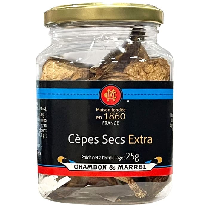 Chambon & Marrel Torkad Karljohanssvamp 25g från Chambon & Marrel – köp hos Delitea