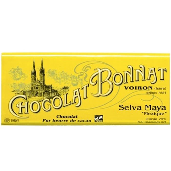 Chocolat Bonnat Mörk Choklad Selva Maya 75%100g