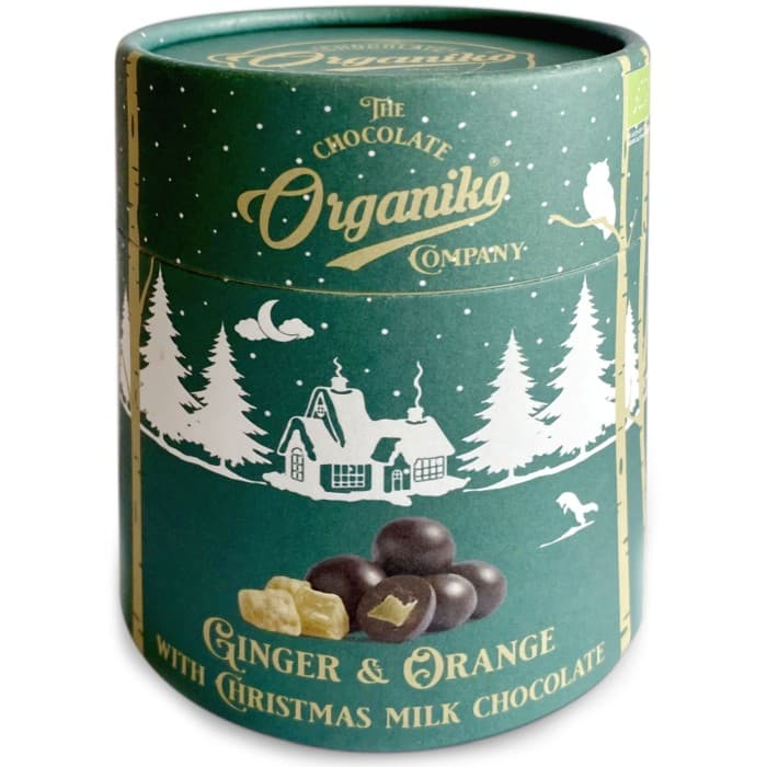 Chocolate Orgániko Ginger Candied Orange & Chocolate Eko 80g
