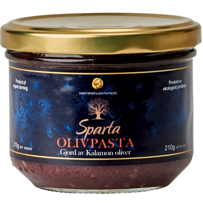 Christopher & Dimitra Foods Olivpasta EKO 210g – från Christopher & Dimitra Foods – 69 kr – hos Delitea