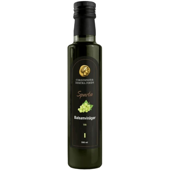 Christopher & Dimitra Foods Vit Balsamvinäger 500ml – från Christopher & Dimitra Foods – 79 kr – hos Delitea