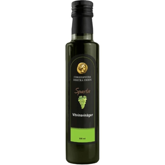 Christopher & Dimitra Foods Vitvinsvinäger 500ml – från Christopher & Dimitra Foods – 59 kr – hos Delitea
