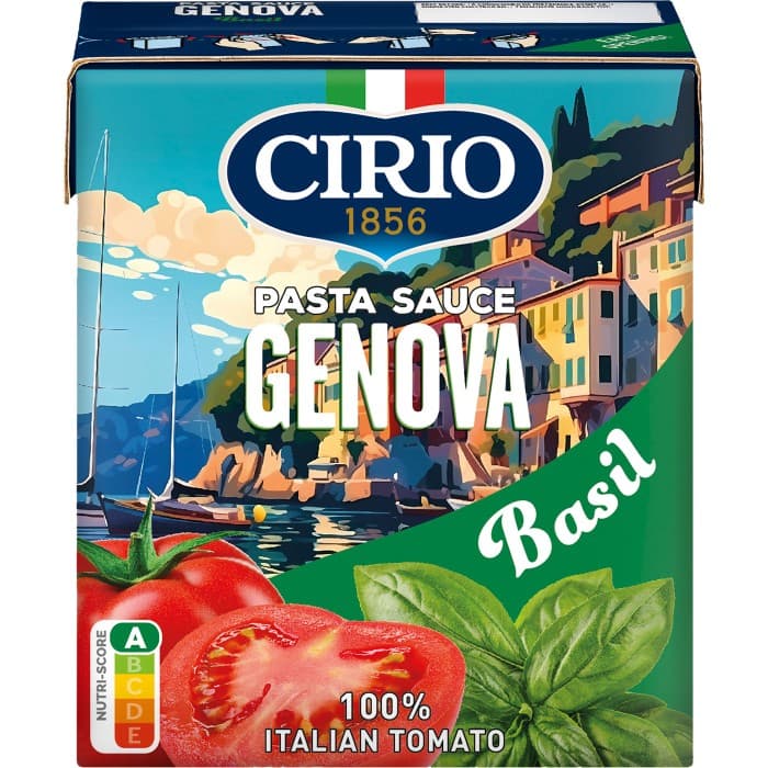 Cirio Genova Basil Pastasås 340g