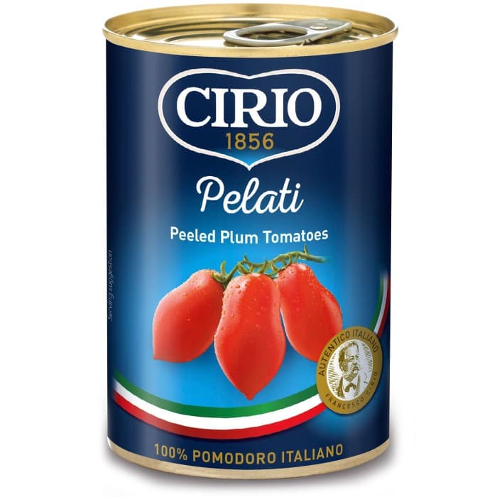 Cirio Hela Skalade Tomater Pelati 400g