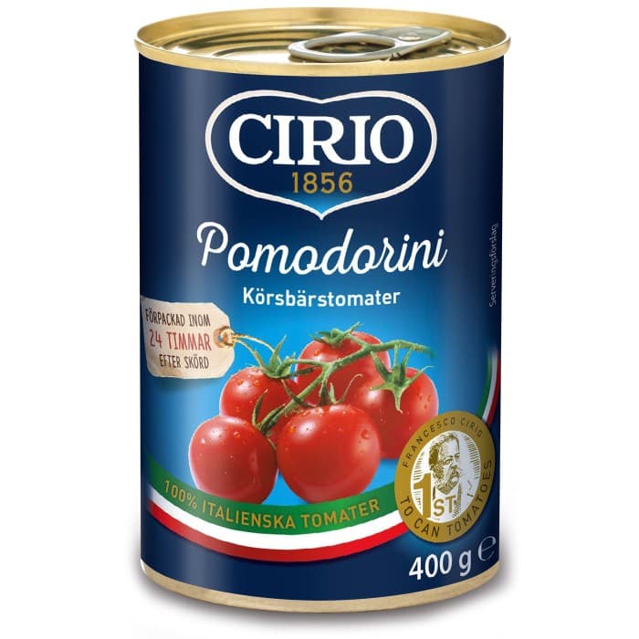 Cirio Körsbärstomater Pomodorini 400g