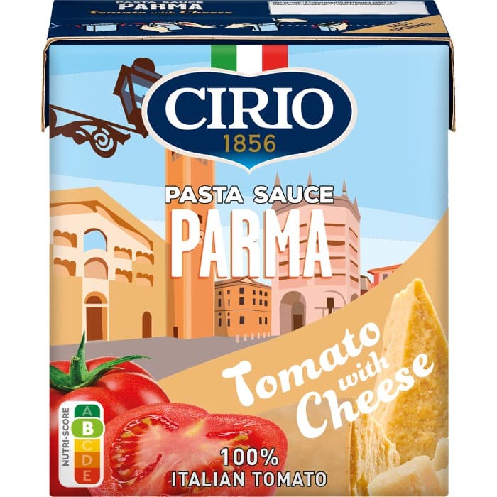 Cirio Parma Tomato with Cheese Pasta Sauce 340g