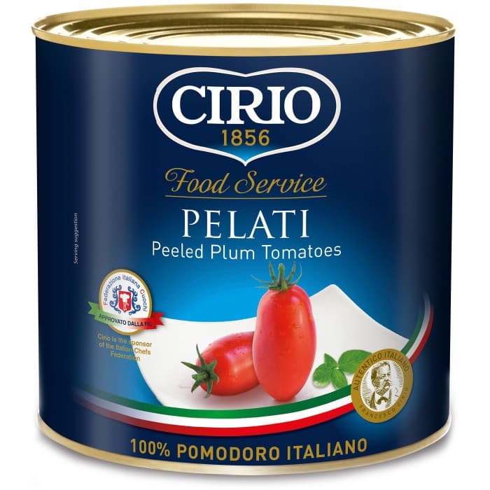 Cirio Pelati Hela Plommontomater 2,5kg