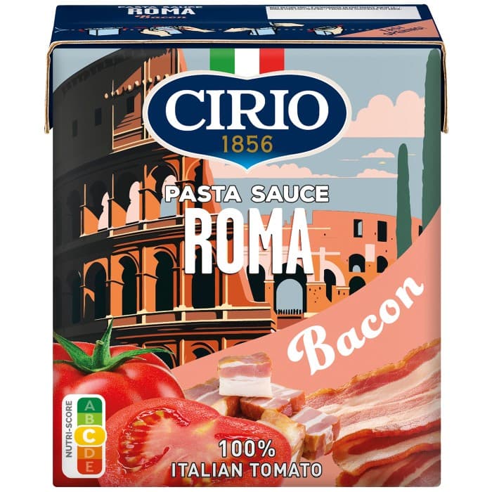 Cirio Roma Bacon Pastasås 340g
