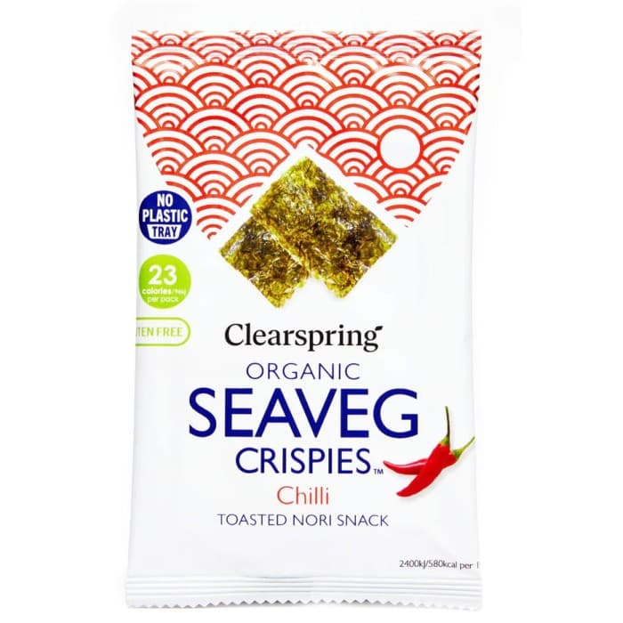 Clearspring Alg Crispies Chili 4g