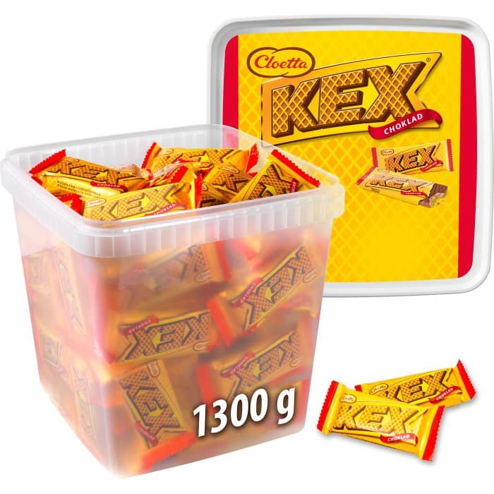 Cloetta Kexchoklad Minibit 1.3kg