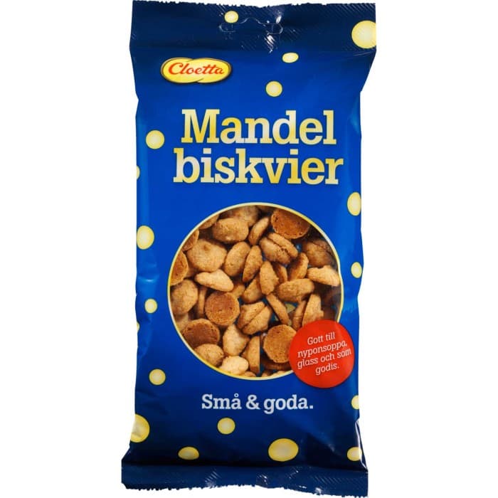 Cloetta Mandelbiskvier 150g