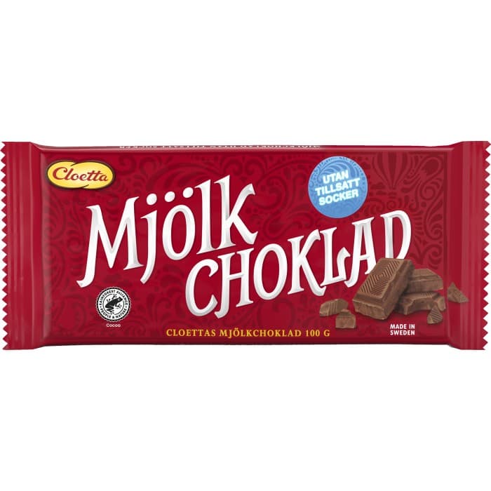 Cloetta Mjölkchoklad 100g